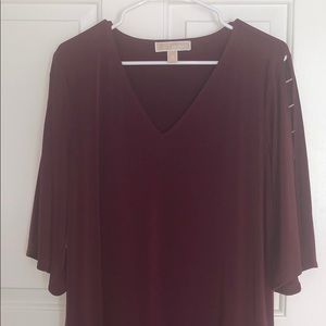 SOLD Michael Kors Burgundy Dress